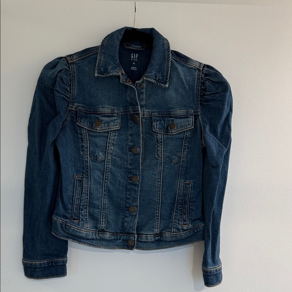 GAP Women's Dark Blue Jean Jacket